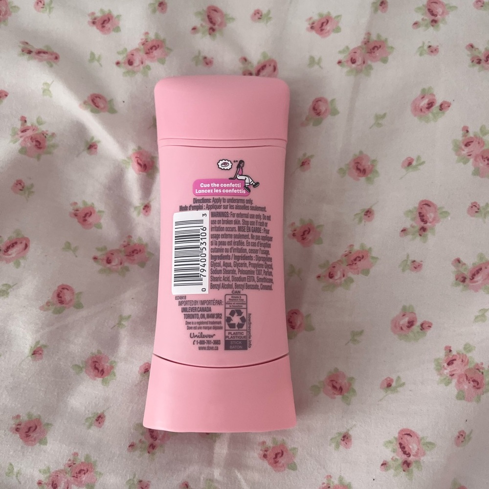 Dove Crumbl confetti cake deodorant Stick - Picture 2 of 3